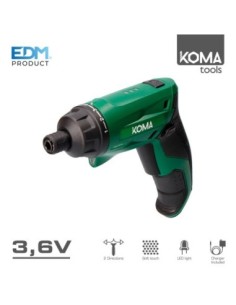 ATORNILLADOR   A BATERIA   LITHIUM ION   3,6V   EDM