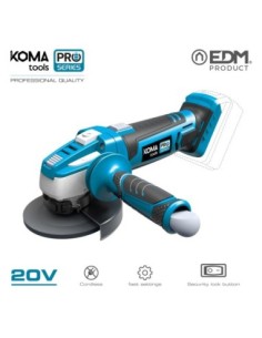 AMOLADORA 20V (SIN BATERIA Y CARGADOR)  KOMA TOOLS PRO SERIES BATTERY EDM