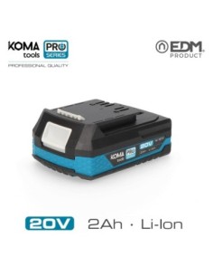 BATERIA LITIO 20V 2.0AH KOMA TOOLS PRO SERIES BATTERY EDM