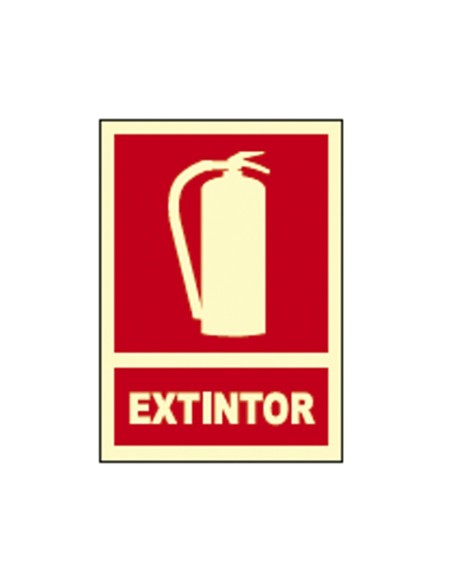 CARTEL SEÑAL E TINTOR FOTOLUMINISCENTE HOMOLOGADO