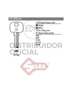 LLAVE LATON STS6 STS