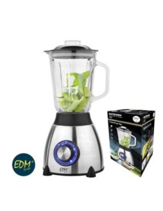 BATIDORA CON VASO DE CRISTAL   550W   1,5 LITROS   EDM