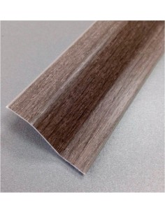 PLETINA PERF 37MM 1MT FORMA Z ADH PVC ROBLE GR RUFETE