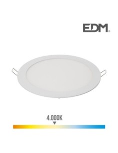DOWNLIGHT LED EMPOTRABLE 20W LUZ DIA 4.000K 1500 LUMENS BLANCO LUMECO