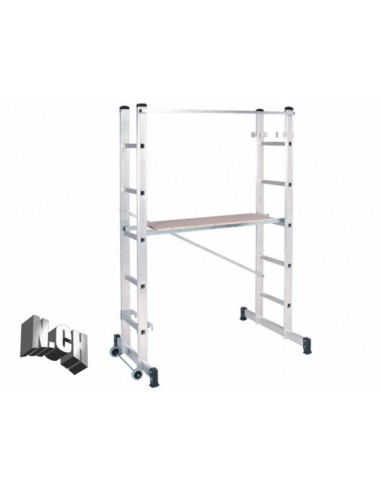 ESCALERA ANDAMIO ALUMINIO 5+5