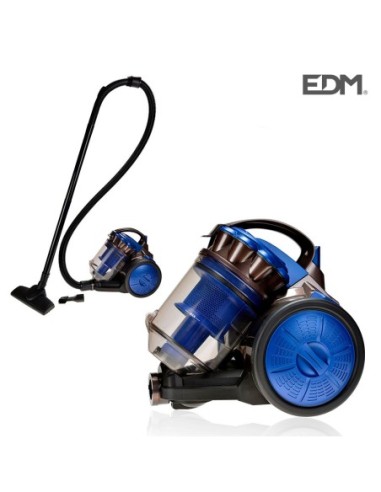 ASPIRADORA MULTICICLONICO   CLASE "A"   700W   2,5LITROS   EDM