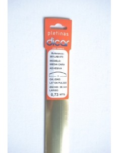 PLETINA PERF 73 3,5MM 1-2C ADH INO  LAT DICAR