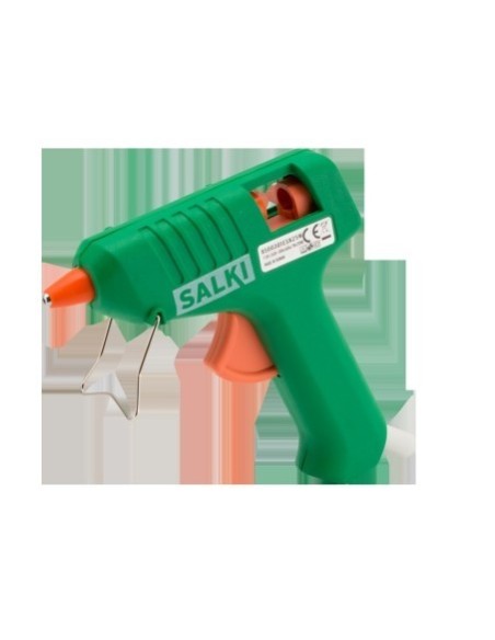 PISTOLA ENCOLAR TERMOFUSIBLE 25 W CON GATILLO SALKI