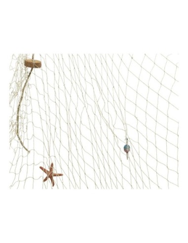 RED PESCA DECORATIVA CON ELEMENTOS DECORATIVOS 150 200CM