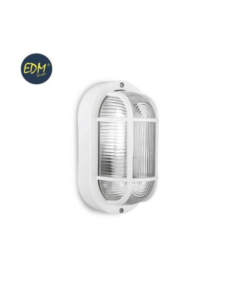 APLIQUE IP54 OVAL BLANCO E27 40W 20 11,3CM MOD. OVALO TARRAGONA