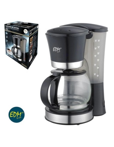 CAFETERA DE GOTEO   12 TAZAS   800W   EDM