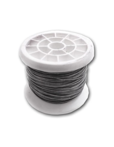 ALAMBRE PLATEADO BOBINA Ngrados 6   0,40MM 50MTS