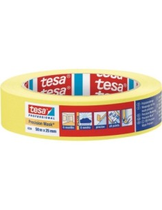 CINTA AMARILLA 50M   25MM