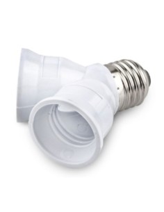 ADAPTADOR PORTALAMPARA ONLE  E 27 A 2 E27