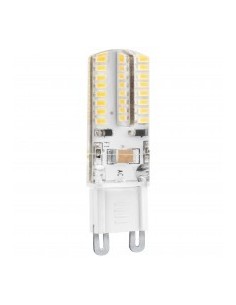 BOMB,LED SILICONA G9 3W, 230V, CALIDA