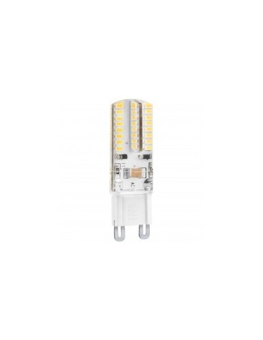 BOMB,LED SILICONA G9 3W, 230V, CALIDA