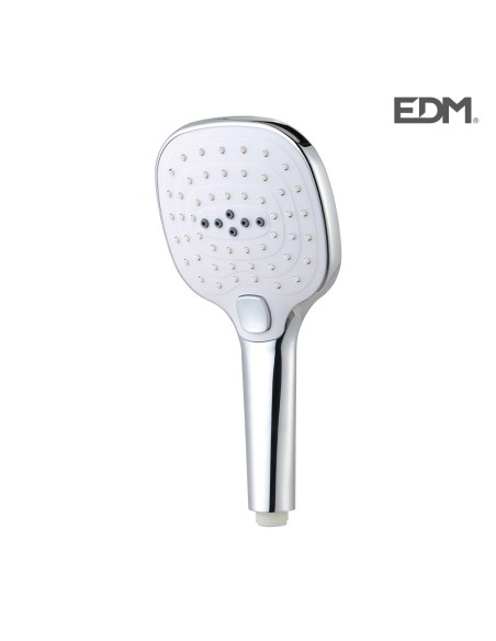 MANGO DE DUCHA   SQUARE   3 FUNCIONES   CROMADO   EDM