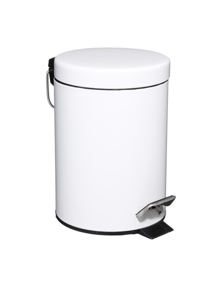 PAPELERA PARA WC COLOR BLANCO 3L