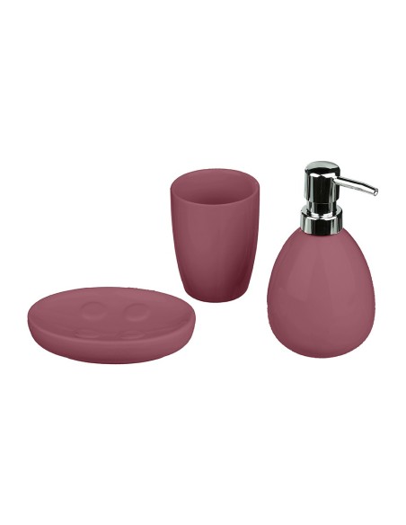 KIT DE BAÑO COLOR TERRACOTA MODELO SUN