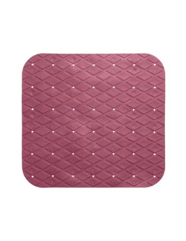 ALFOMBRA DUCHA CUADRADA TERRACOTA 55 55CM