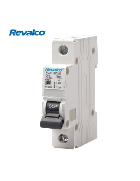 MAGNETOTERMICO REVALCO 1P 25A C 6KA RESID-TERCIARIO