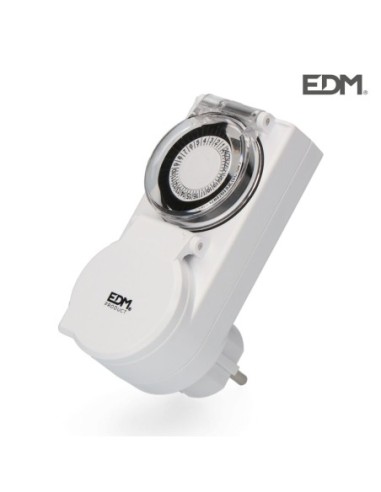 PROGRAMADOR 24 HORAS MECANICO IP44 230V 50HZ 16A  EDM