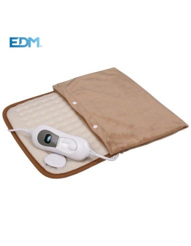 ALMOHADILLA ELECTRICA DOBLE   100W   CON FUNDA   40 50CM   EDM