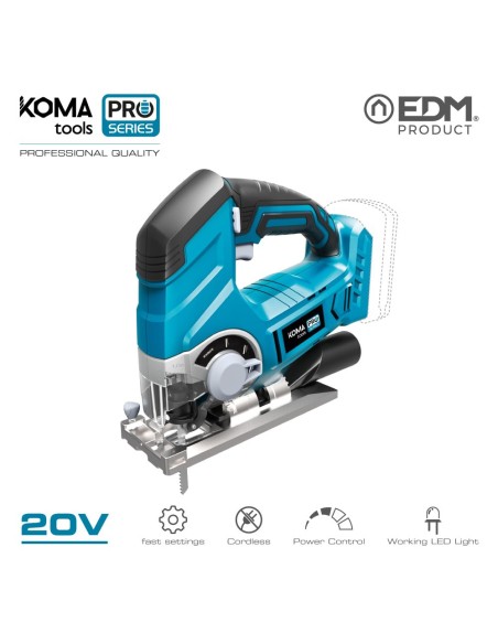 CALADORA 20V (SIN BATERIA Y CARGADOR)  KOMA TOOLS PRO SERIES BATTERY EDM