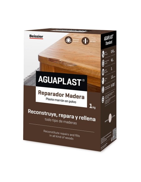 AGUAPLAST REPARADOR MADERA 1KG