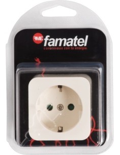 BASE ELEC 100 145 55 TT 16A 250V SUP, POLIC-PORC BL 23011 FA