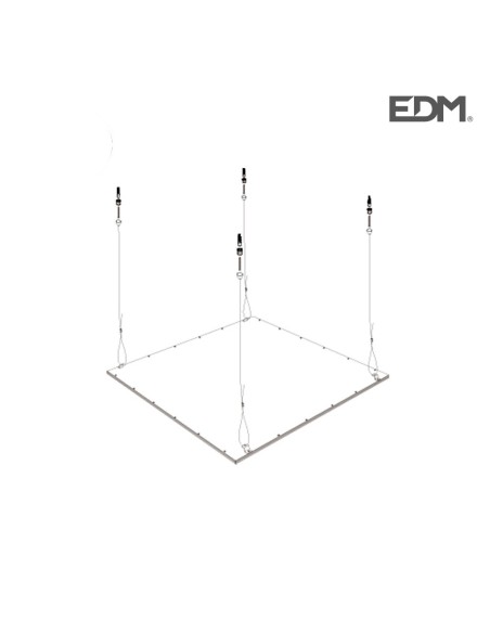 KIT PARA SUSPENSION (COLGANTE) PANEL LED EDM