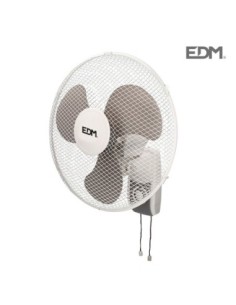 VENTILADOR PARED BLANCO 45W Ø ASPAS 40 CM EDM