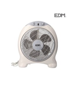 VENTILADOR BO  FAN BLANCO-GRIS 45W Ø ASPAS 30,5 CM EDM