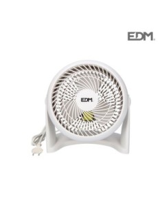 VENTILADOR 2 EN 1 ( SUELO Y PARED ) BLANCO 50W  Ø ASPAS 18 CM EDM