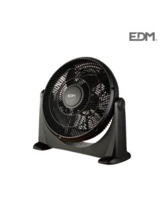 VENTILADOR BO  FAN  L NEGRO 80W Ø ASPAS 45 CM EDM