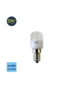 BOMBILLA FRIGORIFICO LED E14 0,5W 55 LM 6400K LUZ FRIA EDM