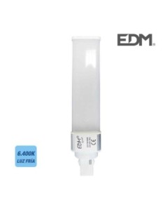 BOMBILLA LED G24 11W 1100 LM 6400K LUZ FRIA EDM