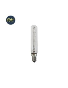 BOMBILLA TUBULAR CLARA 20 115 25 W E 14 220 V