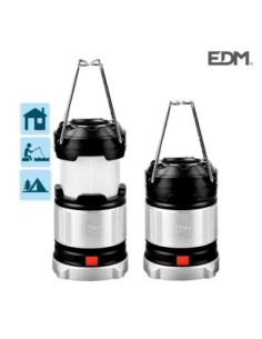 FAROL CAMPING RECARGABLE CON BATERIA O PILAS 4 POSICIONES DE LUZ