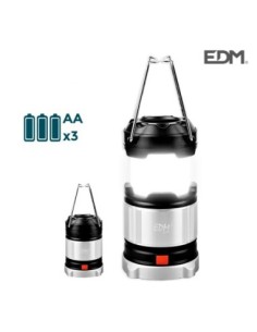 FAROL CAMPING A PILAS    (3 AA NO INCLUIDAS)   4 POSICIONES LUZ