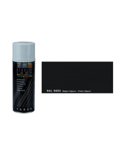 PINTURA SPRAY NEGRO OPACO RAL9005 400ML FAREN