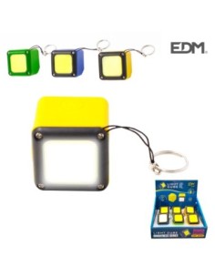 LINTERNA LED RECARGABLE CON USB E IMAN COB 300 LUMENS