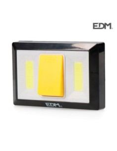 LINTERNA 200 LUMENS CON BASE IMANTADA Y ADHESIVA EDM