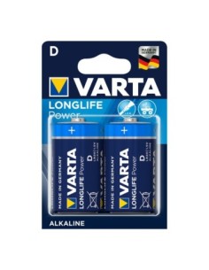 PILA VARTA ALKALINA LR20  D (BLISTER 2 PILAS)