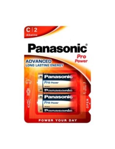 PILA ALKALINA  PANASONIC PROPOWER LR14  (BLISTER 2 PILAS)