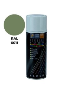 PINTURA SPRAY VERDE RESEDA RAL 6011 400ML FAREN