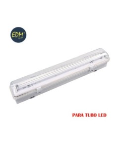 REGLETA ESTANCA PARA TUBO LED EQ 1 36W 123CM EDM IP44