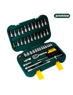 JUEGO DE BOCALLAVES Y ACC. ENC. 1-4"  45 PCS CR.V EK402