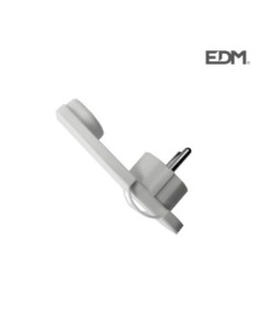 CLAVIJA SCHUKO E TRAPLANA 10-16A T-TL 4,8MM BLANCA