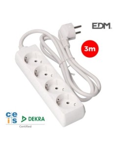 BASE MULTIPLE 4 TOMAS T-TL 3M 3 1,5MM